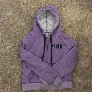 Victoria secret pink zip up jacket